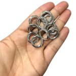 Conta Elo Redondo Corrente 18mm Níquel – 20 Gramas - Imagem 2