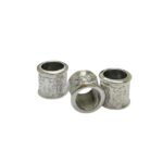 Conta Abs Passante 27mm Níquel - 4 Unds