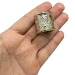 Conta Abs Passante 27mm Dourado – 4 Unds - Imagem 2
