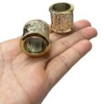 Conta Abs Passante 27mm Dourado – 4 Unds - Imagem 4