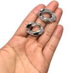 Conta Abs Elo Corrente 20x28mm Níquel - 20 Gramas - Imagem 3