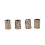 Entremeio Tubo Trabalhado 9mm Níquel - 1 Und