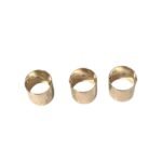 Terminal Colagem 12x15mm Dourado Exclusivo - 1 Und - Imagem 3