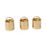 Terminal Colagem 12x15mm Dourado Exclusivo - 1 Und