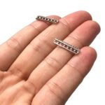 Entremeio Passador 5x20mm 7 Saídas Níquel - 1 Und - Imagem 3