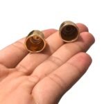 Terminal Colagem Liso 13x22mm Dourado - 1 Und - Imagem 5