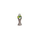 Pingente Taça Brasil C/ Resina 25mm Níquel - 1 Und - Imagem 5