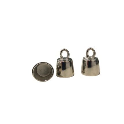 Terminal Colagem 15x22mm Níquel - 1 Und