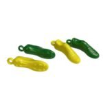 Conta Pingente Chuteira Brasil 40mm Plástico - 1 Und