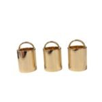Terminal Colagem Vazado 15x25mm Dourado – 1 Und