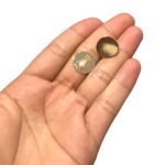 Base Brinco Pressão Redondo 18mm Dourado – 1 Und - Imagem 2