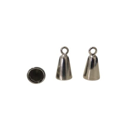 Terminal Colagem Liso 12x22mm Resina - 1 Und