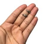 Terminal Colagem 5x11mm Níquel - 1 Und - Imagem 2