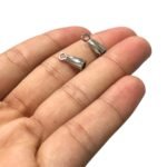 Terminal Colagem 5x11mm Níquel - 1 Und - Imagem 3