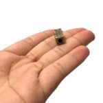 Entremeio Mistério Retangular 8x18mm Ouro Velho – 1 Und - Imagem 3