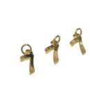 Pingente Sete 14mm Dourado - 1 Und - Imagem 5