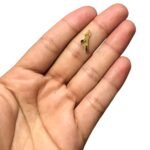 Pingente Sete 14mm Dourado - 1 Und - Imagem 4
