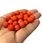 Conta Bola Cristal 10mm Leitoso - 20 Gramas - Imagem 2