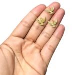 Pingente Pomba 11mm Dourado Exclusivo - 1 Und - Imagem 3