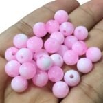 Conta Bola Leitosa 8mm Mesclado - 20 Gramas - Imagem 4