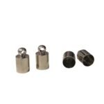 Terminal Colagem Cilindro 5x9mm Níquel - 5 Unds