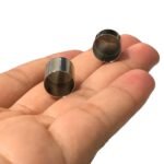 Terminal Colagem Cilindro 12x15mm Níquel – 2 Unds - Imagem 2