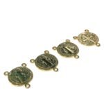 Entremeio S. Bento Redondo 21mm 3 Saídas Dourado Exclusivo - 1 Und - Imagem 5
