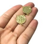 Entremeio S. Bento Redondo 21mm 3 Saídas Dourado Exclusivo - 1 Und - Imagem 3