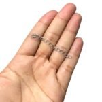 Corrente De Alongar 6cm Níquel - 10 Unds - Imagem 2