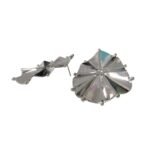 Base Brinco 51mm Trabalhado Níquel - 1 Und