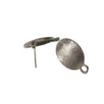 Base Brinco Trabalhado 15mm Ouro Velho – 1 Par