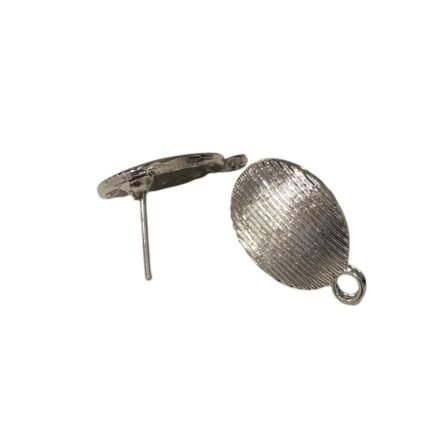 Base Brinco Trabalhado 15mm Ouro Velho – 1 Par