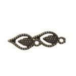 Base Brinco Gota 18mm Ouro Velho - 4 Pares - Imagem 4