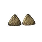 Base Brinco Triângulo 16mm Ouro Velho - 3 Pares - Imagem 3