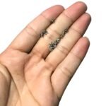 Terminal Chupeta 4mm Latão Níquel - 10 Unds - Imagem 2