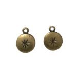 Base Brinco Redondo 10mm Ouro Velho - 3 Pares - Imagem 3