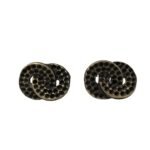 Base Brinco P/Strass 15mm Ouro Velho - 1 Par - Imagem 3