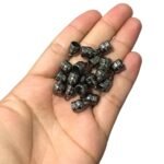 Terminal Colagem Abs 8x12mm Grafite – 50 Unds - Imagem 2