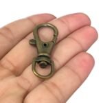 Fecho Mosquetão 42mm Ouro Velho - 1 Und - Imagem 3