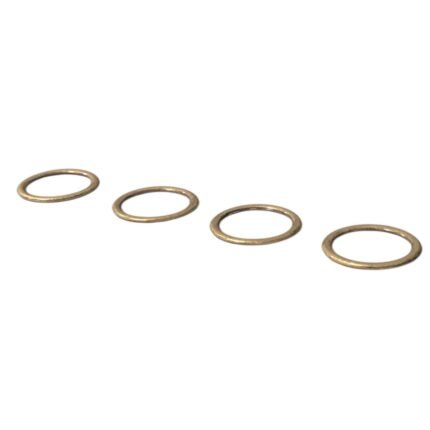 Argola Zamac 21mm Ouro Velho - 5 Unds