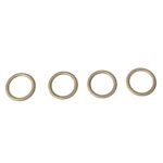 Argola Zamac 21mm Ouro Velho - 5 Unds - Imagem 3