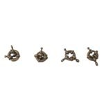 Fecho Boia 11mm Ouro Velho - 1 Und