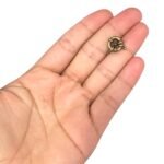 Fecho Boia 11mm Ouro Velho - 1 Und - Imagem 3