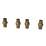 Fecho Imã Colagem 10x17mm Ouro Velho - 1 Un - Imagem 3