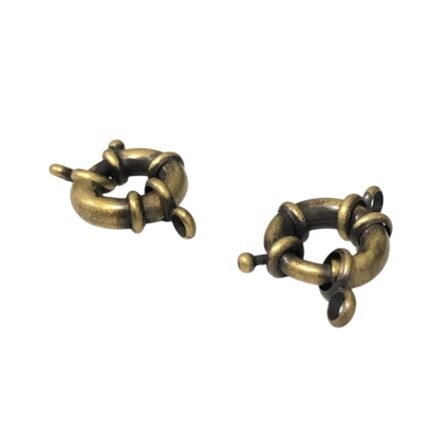 Fecho Boia 15mm Ouro Velho – 1 Und