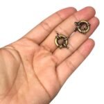 Fecho Boia 15mm Ouro Velho – 1 Und - Imagem 2