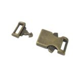 Fecho Encaixe 31mm Ouro Velho - 1 Und