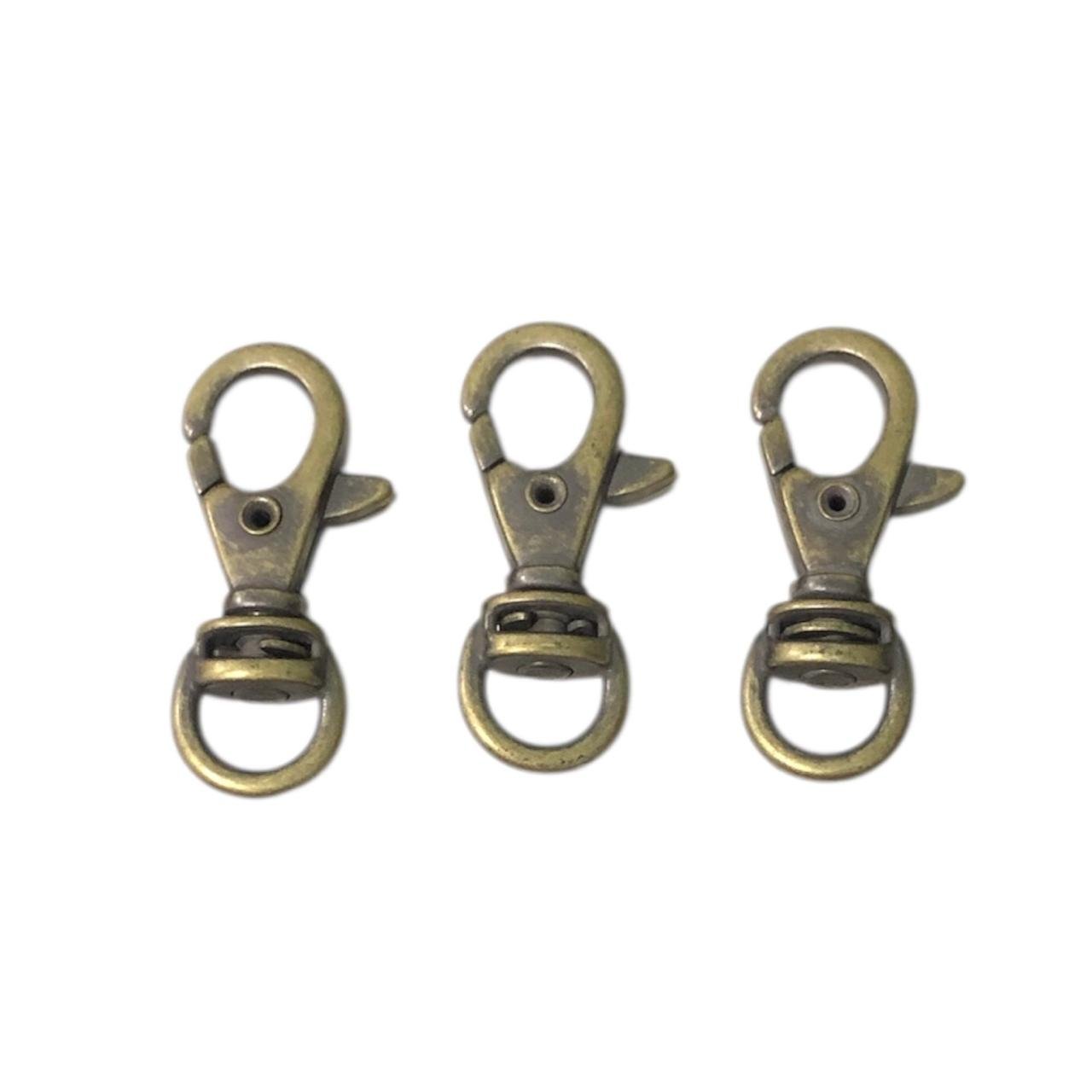 WhatsApp Image 2026-06-30 at 18.51.25 Fecho Mosquetão 37mm Ouro Velho - 1 Und - Imagem 1