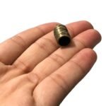 Terminal Colagem Trabalhado 10x20mm Ouro Velho - 2 Unds - Imagem 4