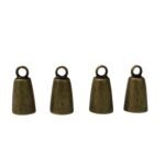 Terminal Colagem Cone 20mm Ouro Velho - 1 Und - Imagem 4